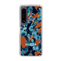 Slim Protection Case［ MURUA - Art print - Navy × Orange ］