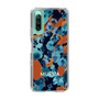 Slim Protection Case［ MURUA - Print - Blue × Orange ］