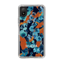 Slim Protection Case［ MURUA - Print - Blue × Orange ］