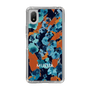 Slim Protection Case［ MURUA - Print - Blue × Orange ］