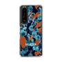 Slim Protection Case［ MURUA - Print - Blue × Orange ］