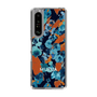 Slim Protection Case［ MURUA - Print - Blue × Orange ］