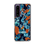 Slim Protection Case［ MURUA - Print - Blue × Orange ］