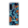 Slim Protection Case［ MURUA - Print - Blue × Orange ］