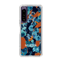Slim Protection Case［ MURUA - Print - Blue × Orange ］