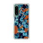 Slim Protection Case［ MURUA - Print - Blue × Orange ］