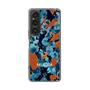 Slim Protection Case［ MURUA - Art print - Black × Orange ］