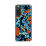 Slim Protection Case［ MURUA - Art print - Black × Orange ］