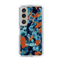 Slim Protection Case［ MURUA - Art print - Navy × Orange ］