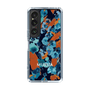 Slim Protection Case［ MURUA - Art print - Navy × Orange ］