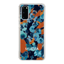 Slim Protection Case［ MURUA - Art print - Navy × Orange ］