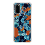 Slim Protection Case［ MURUA - Print - Blue × Orange ］
