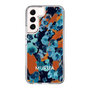 Slim Protection Case［ MURUA - Print - Blue × Orange ］