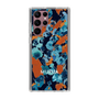 Slim Protection Case［ MURUA - Art print - Navy × Orange ］