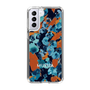 Slim Protection Case［ MURUA - Art print - Navy × Orange ］