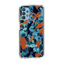 Slim Protection Case［ MURUA - Art print - Navy × Orange ］