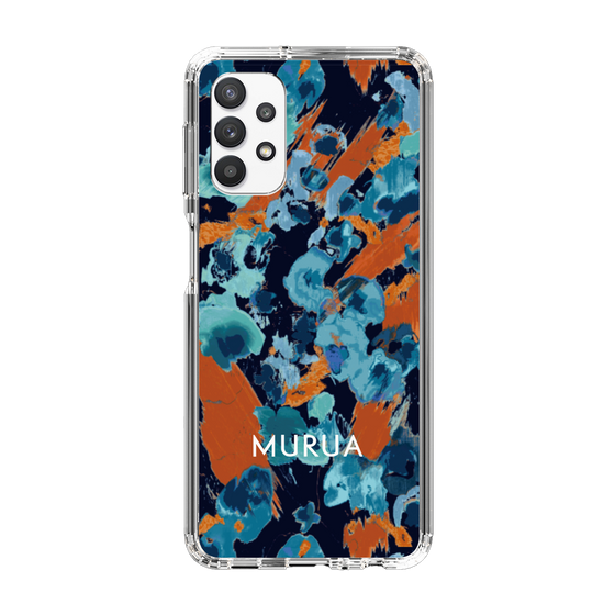 Slim Protection Case［ MURUA - Print - Blue × Orange ］