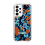 Slim Protection Case［ MURUA - Art print - Navy × Orange ］