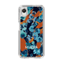 Slim Protection Case［ MURUA - Print - Blue × Orange ］