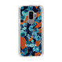 Slim Protection Case［ MURUA - Art print - Navy × Orange ］