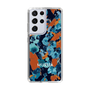 Slim Protection Case［ MURUA - Art print - Navy × Orange ］