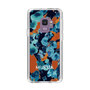 Slim Protection Case［ MURUA - Print - Blue × Orange ］