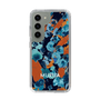 Slim Protection Case［ MURUA - Art print - Black × Orange ］