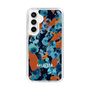 Slim Protection Case［ MURUA - Art print - Navy × Orange ］