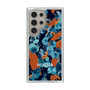 Slim Protection Case［ MURUA - Art print - Navy × Orange ］