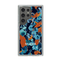 Slim Protection Case［ MURUA - Art print - Navy × Orange ］