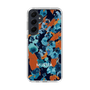 Slim Protection Case［ MURUA - Art print - Navy × Orange ］