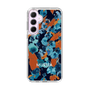 Slim Protection Case［ MURUA - Art print - Navy × Orange ］