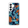 Slim Protection Case［ MURUA - Art print - Navy × Orange ］