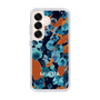 Slim Protection Case［ MURUA - Art print - Navy × Orange ］