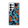 Slim Protection Case［ MURUA - Art print - Navy × Orange ］