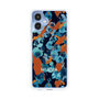 Slim Protection Case［ MURUA - Art print - Navy × Orange ］