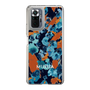 Slim Protection Case［ MURUA - Print - Blue × Orange ］