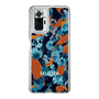 Slim Protection Case［ MURUA - Print - Blue × Orange ］
