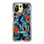 Slim Protection Case［ MURUA - Print - Blue × Orange ］