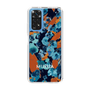 Slim Protection Case［ MURUA - Print - Blue × Orange ］