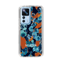 Slim Protection Case［ MURUA - Art print - Navy × Orange ］
