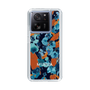 Slim Protection Case［ MURUA - Art print - Navy × Orange ］