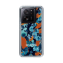 Slim Protection Case［ MURUA - Art print - Navy × Orange ］