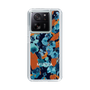 Slim Protection Case［ MURUA - Art print - Navy × Orange ］