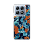 Slim Protection Case［ MURUA - Art print - Navy × Orange ］