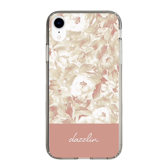 Slim Protection Case［ dazzlin - PaintFlower - Pink ］