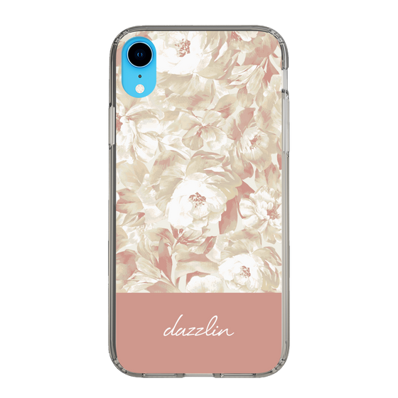 Slim Protection Case［ dazzlin - PaintFlower - Pink ］