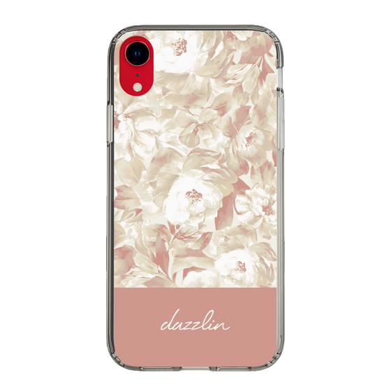 Slim Protection Case［ dazzlin - PaintFlower - Pink ］