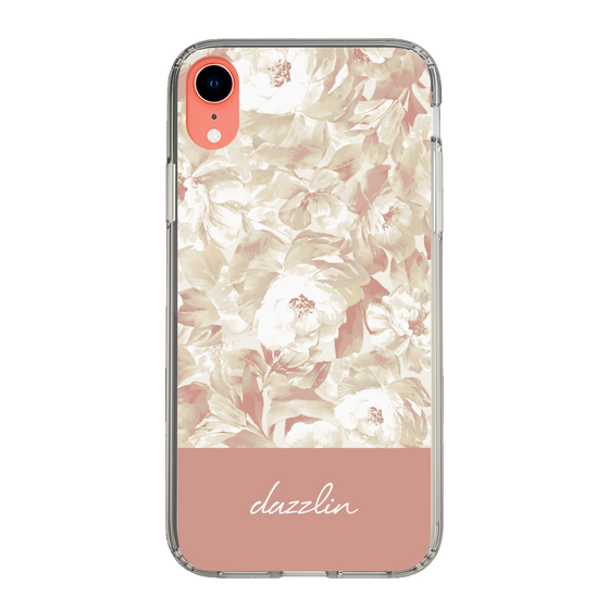 Slim Protection Case［ dazzlin - PaintFlower - Pink ］