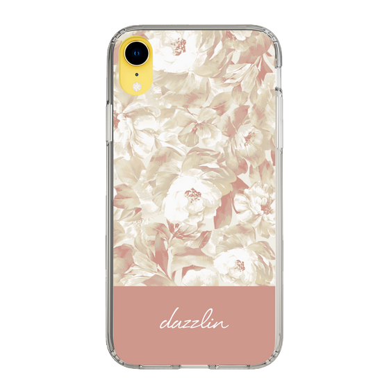 Slim Protection Case［ dazzlin - PaintFlower - Pink ］